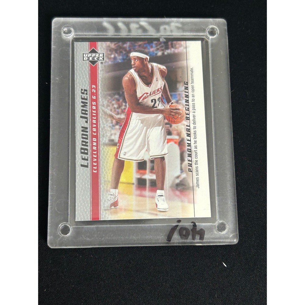 Lebron James Cleveland Cavaliers Upper Deck Basketball Card G-23